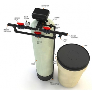 2噸/小時(shí)軟化水設備
